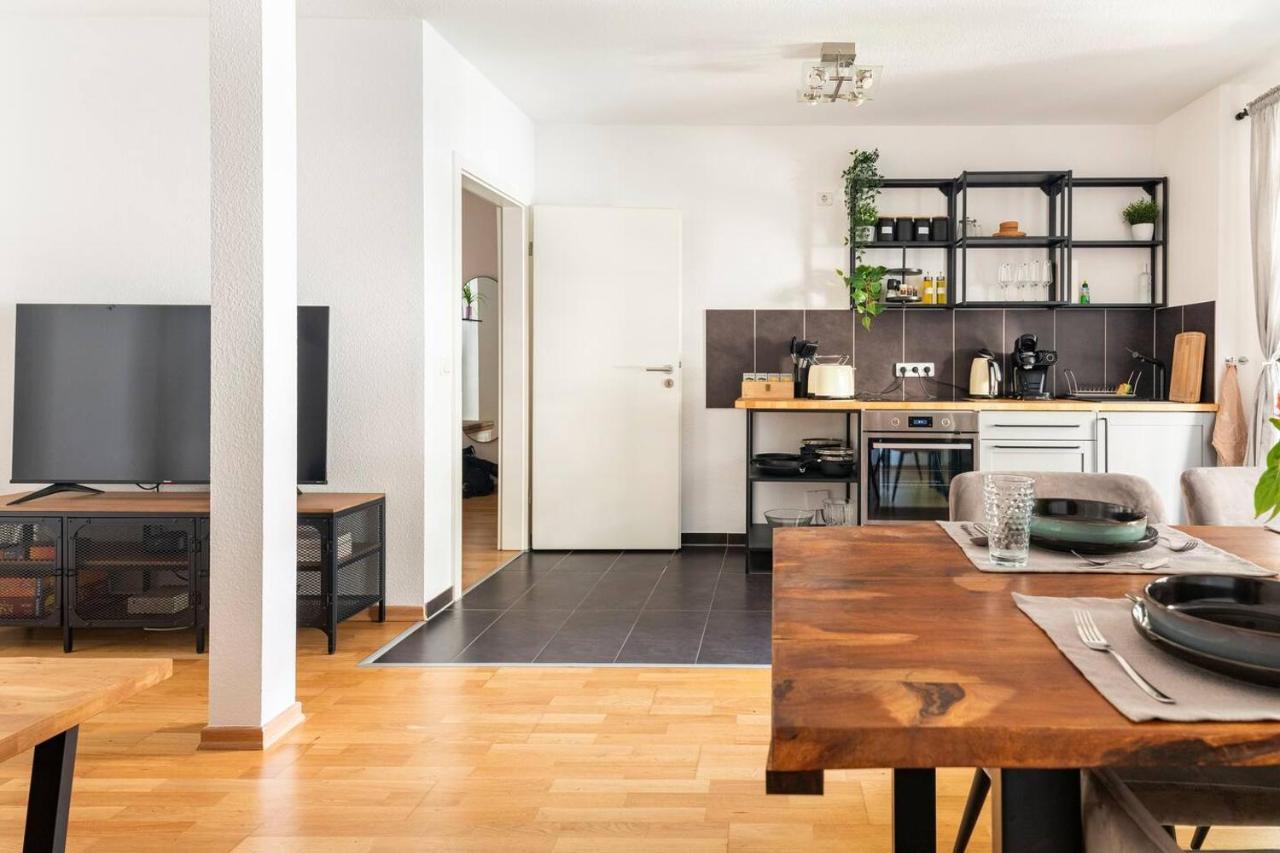 Super Zentrale, Gemutliche Wohnung Mit Balkon 莱比锡 外观 照片