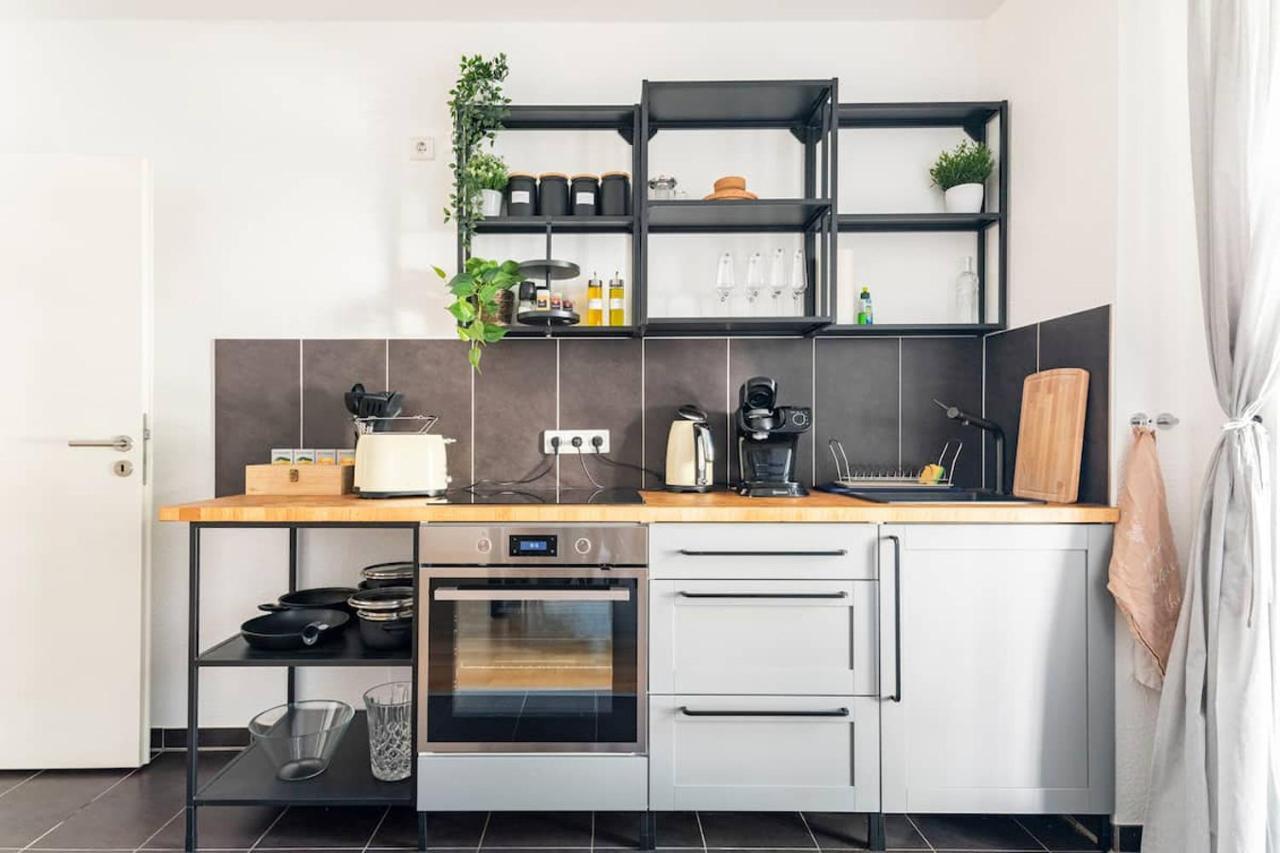 Super Zentrale, Gemutliche Wohnung Mit Balkon 莱比锡 外观 照片